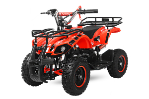 ATV electric pentru copii NITRO Torino Quad 1000W 36V, culoare Rosie [29]