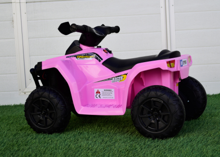 Mini ATV electric pentru fetite BJ116 35W 6V STANDARD #Roz [6]