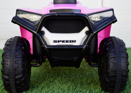 Mini ATV electric pentru fetite BJ116 35W 6V STANDARD #Roz [8]