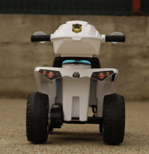 Mini ATV electric Police Quad YSA021A STANDARD #Alb [6]