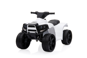 Masinute electrice - Mini ATV electric PANDA 25W STANDARD #Alb