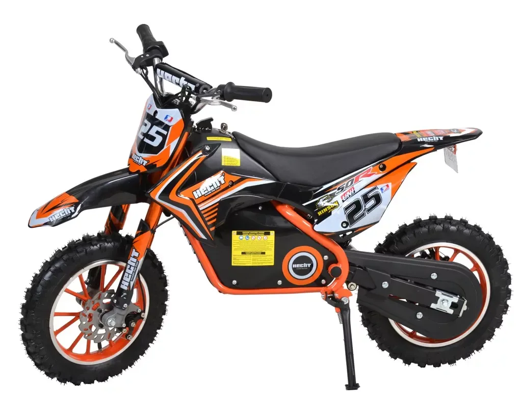 Motociclete electrice - Motocicleta electrica pentru copii Kinder Eco Ghepard 500W 36V, culoare Portocalie