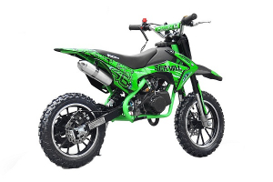 Motociclete electrice - Mini motocicleta electrica NITRO Eco Serval 500W 10/10 #Verde
