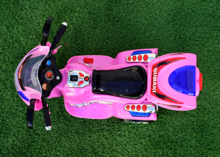Mini Motocicleta electrica C051 35W cu 3 roti STANDARD #Roz [5]