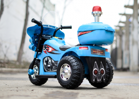 Mini Motocicleta electrica cu 3 roti BJQ991 STANDARD #Albastru [5]