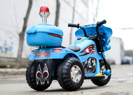 Mini Motocicleta electrica cu 3 roti BJQ991 STANDARD #Albastru [4]