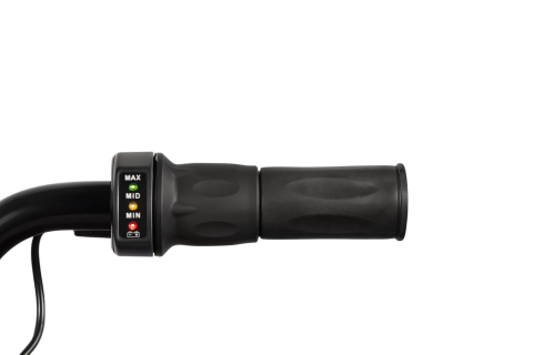 Mini Motocicleta electrica cu roti ajutatore, NITRO ECO Flee 300W 24V, culoare Portocalie [14]