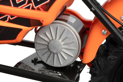 Mini Motocicleta electrica cu roti ajutatore, NITRO ECO Flee 300W 24V, culoare Portocalie [7]