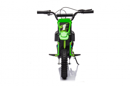 Motocicleta electrica pentru copil 4-9 ani, Kinderauto Enduro 250W 24V, culoare Verde [1]
