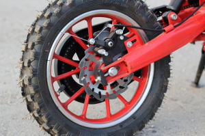 Motocicleta electrica pentru copii Eco Jackal 1000W 10 inch, culoare Rosie [12]