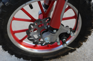 Motocicleta electrica pentru copii Eco Jackal 1000W 10 inch, culoare Rosie [14]