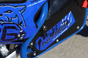 Mini motocicleta electrica NITRO Eco Serval 500W 10/10 #Albastru [6]