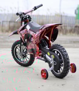 Mini motocicleta electrica NITRO Eco Serval 500W 10/10 #Rosu [3]
