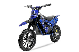 Motociclete electrice - Mini motocicleta electrica NITRO Eco Serval 500W 10/10 #Albastru