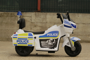 Mini Motocicleta electrica Police Motorbike TR1912 STANDARD #Alb [6]