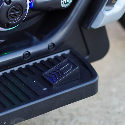 Motocicleta copii electrica, cu 3 roti, Kinderauto SuperMoto, 70W 12V, bluetooth, scaun tapitat, rosie [13]