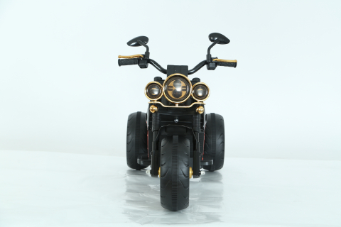 Motocicleta electrica cu 3 roti, Telecomanda, Kinderauto Jocker 70W premium, negru [1]