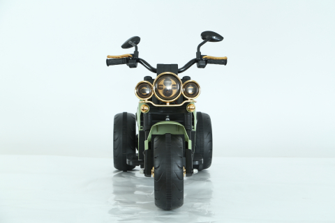 Motocicleta electrica cu 3 roti, Telecomanda, Kinderauto Jocker 70W premium, verde [1]