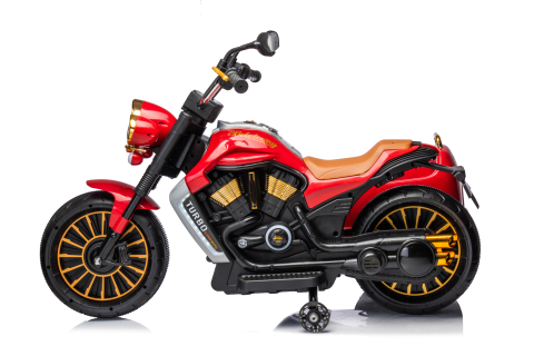 Motocicleta electrica cu atasament BJDL1588 55W 12V 7Ah PREMIUM, culoare rosie [3]