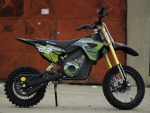 Motocicleta electrica Eco Tiger 1000W 36V 12/10 #Verde [3]