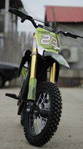 Motocicleta electrica Eco Tiger 1000W 36V 12/10 #Verde [1]