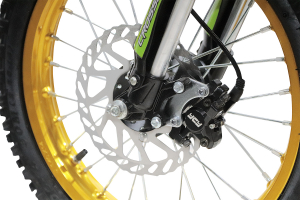 Motocicleta electrica Eco Tiger 1300W 14/12 48V 14Ah Lithiu ION #Verde [9]