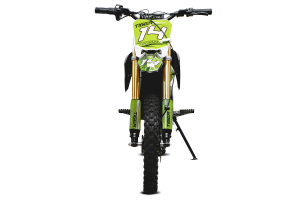 Motocicleta electrica Eco Tiger 1300W 14/12 48V 14Ah Lithiu ION #Verde [2]