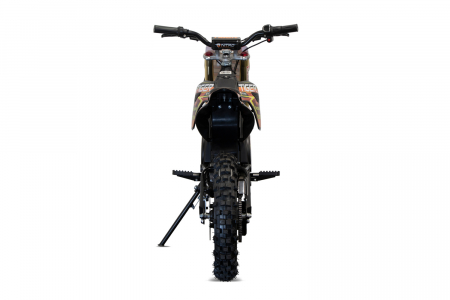 Motocicleta electrica Eco Tiger 1500W 14/12 48V 14Ah Lithiu ION, culoare Verde [4]