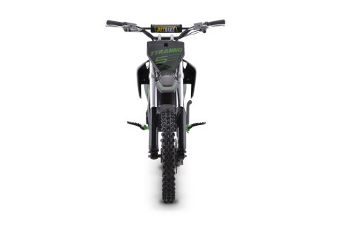 Motocicleta electrica E-Dirtbike Tyranno 2000W 19/16 72V 30Ah Lithiu ION, culoare verde [4]