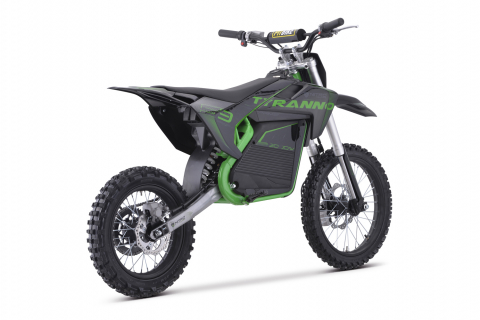 Motocicleta electrica E-Dirtbike Tyranno 2000W 19/16 72V 30Ah Lithiu ION, culoare verde [1]