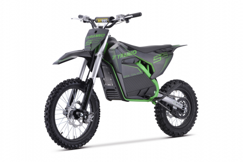 Motociclete electrice - Motocicleta electrica E-Dirtbike Tyranno 2000W 19/16 72V 30Ah Lithiu ION, culoare verde