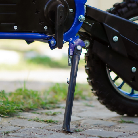 Motocicleta electrica NITRO Eco Fossa 1000W 36V cu limitator viteza, culoare albastra [16]
