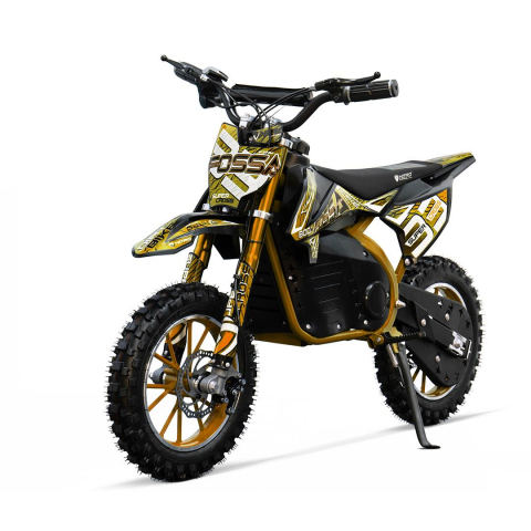 Motociclete electrice - Motocicleta electrica NITRO Eco Fossa 1000W 36V cu limitator viteza, culoare portocaliu