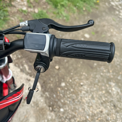 Motocicleta electrica NITRO Eco Fossa 800W 36V cu limitator viteza, culoare Rosu [11]