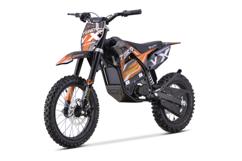 Produse in stoc - Motocicleta electrica Nitro Tiger VX DLX  2000W 14/12 60V 15.6Ah Lithiu ION, culoare portocalie