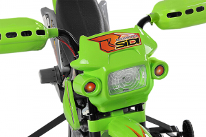Motocicleta electrica pentru copii BJ014 45W 6V STANDARD #Verde [1]