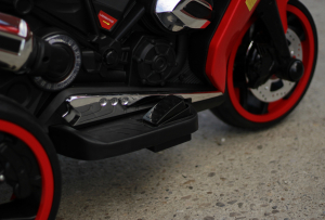 Motocicleta electrica pentru copii BJ1200 2x30W STANDARD #Rosu [12]