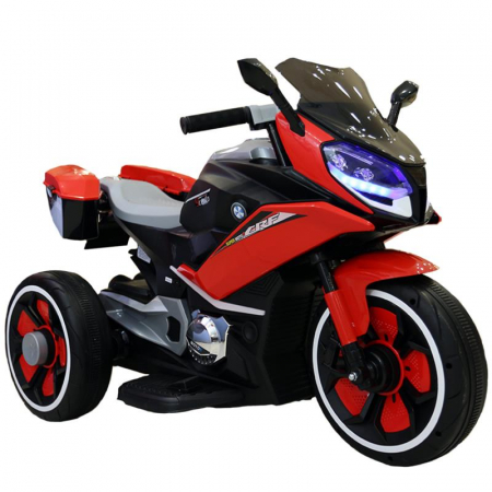 Motocicleta electrica pentru copii BJ618 70W 6V STANDARD #Rosu [0]