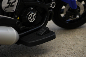 Motocicleta electrica pentru copii BT307 60W CU ROTI Gonflabile #Albastru [6]