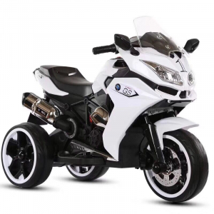 Motociclete electrice - Motocicleta electrica pentru copii BJ1200 2x30W STANDARD #Alb