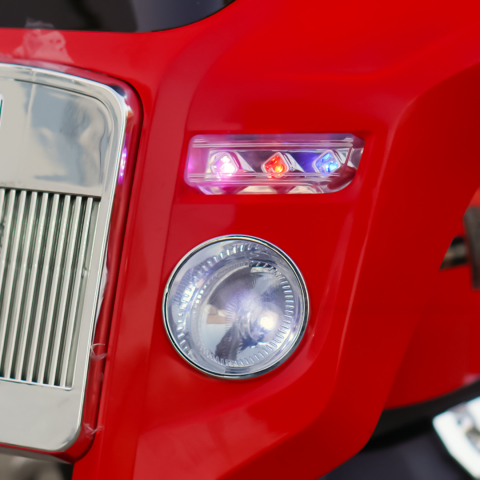 Motocicleta Chopper Royce copii, 80W, 12V, rosu [12]