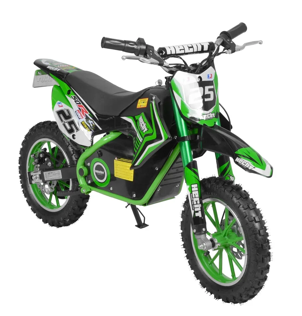Motociclete electrice - Motocicleta electrica pentru copii Kinder Eco Ghepard 500W 36V, culoare verde