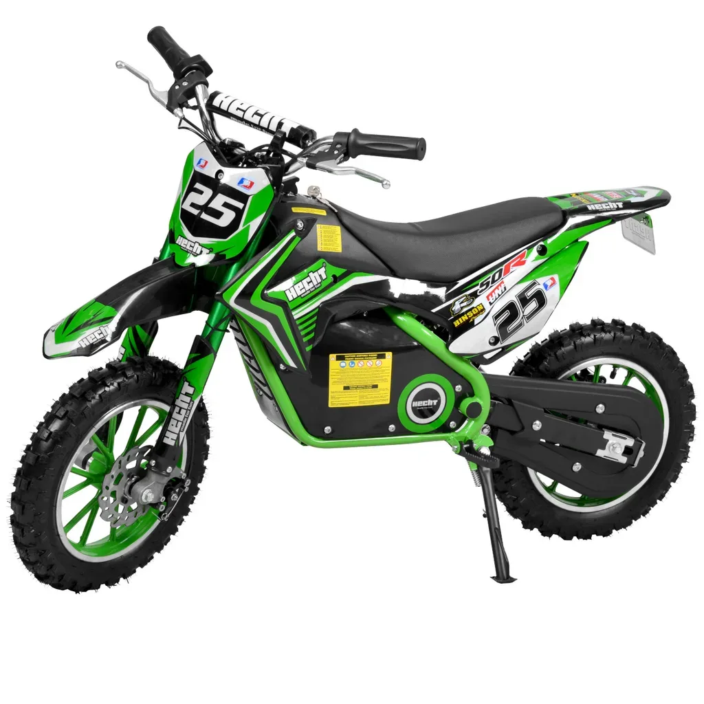 Motocicleta electrica pentru copii Kinder Eco Ghepard 500W 36V, culoare verde [1]
