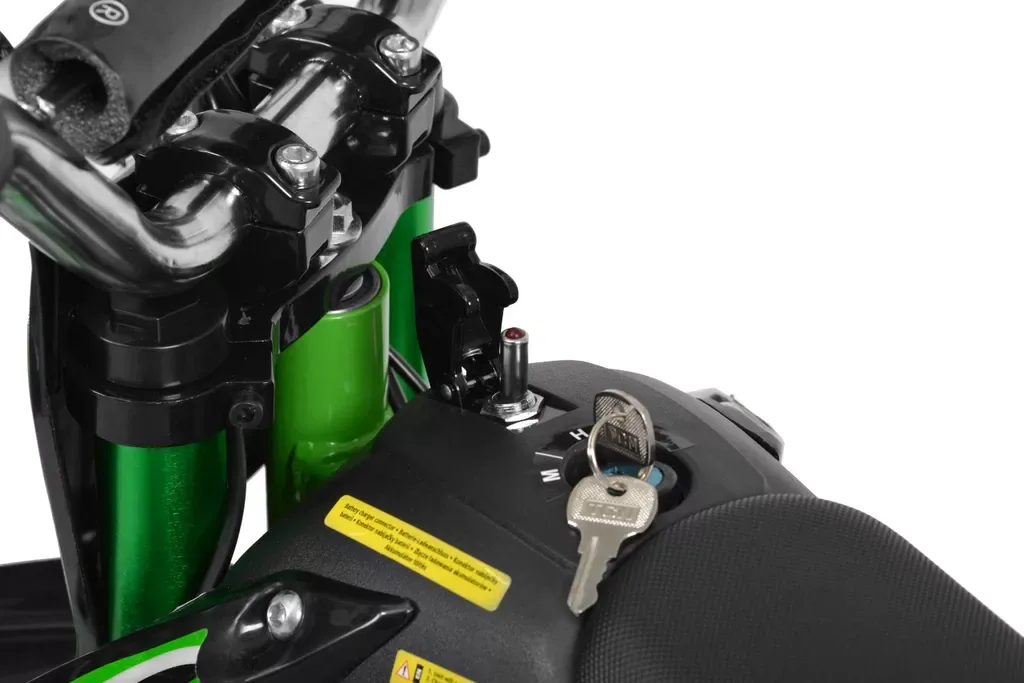 Motocicleta electrica pentru copii Kinder Eco Ghepard 500W 36V, culoare verde [4]