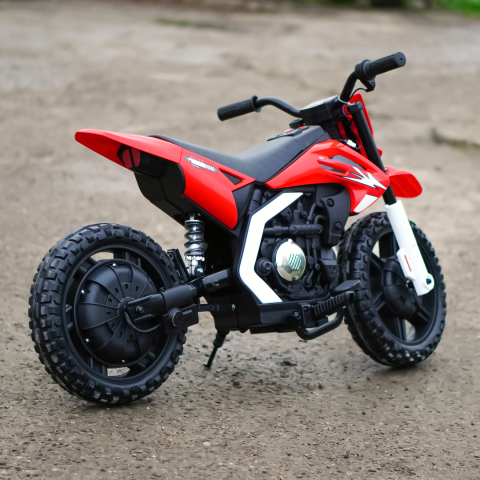 Motocicleta electrica pentru copii, Kinderauto BalanceBike 350W 24V, culoare rosie [5]