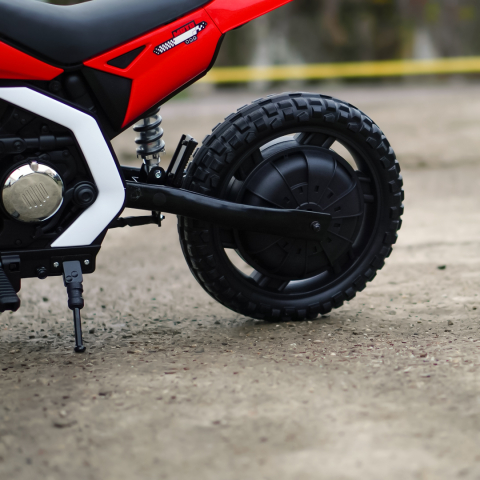 Motocicleta electrica pentru copii, Kinderauto BalanceBike 350W 24V, culoare rosie [10]