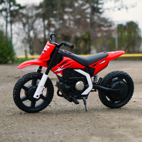 Motocicleta electrica pentru copii, Kinderauto BalanceBike 350W 24V, culoare rosie [2]