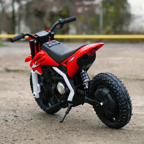 Motocicleta electrica pentru copii, Kinderauto BalanceBike 350W 24V, culoare rosie [4]