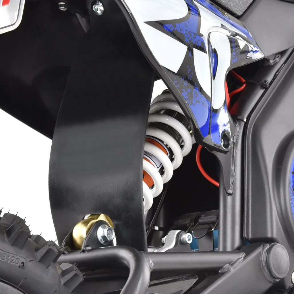 Motocicleta electrica pentru copii Kinderauto MotoBike 25 1000W 36V, roti 12/10 culoare albastra [6]