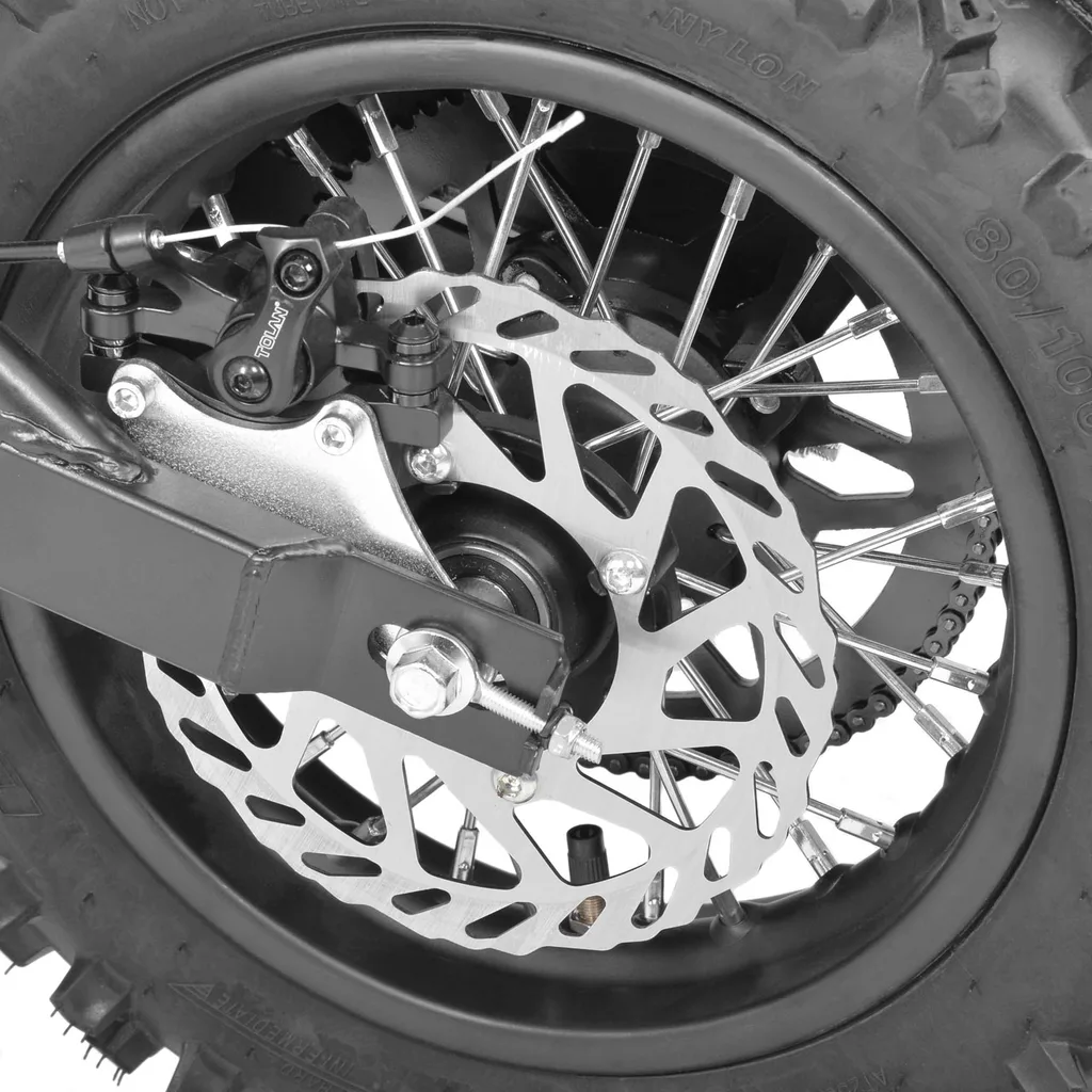 Motocicleta electrica pentru copii Kinderauto MotoBike 25 1000W 36V, roti 12/10 culoare verde [10]